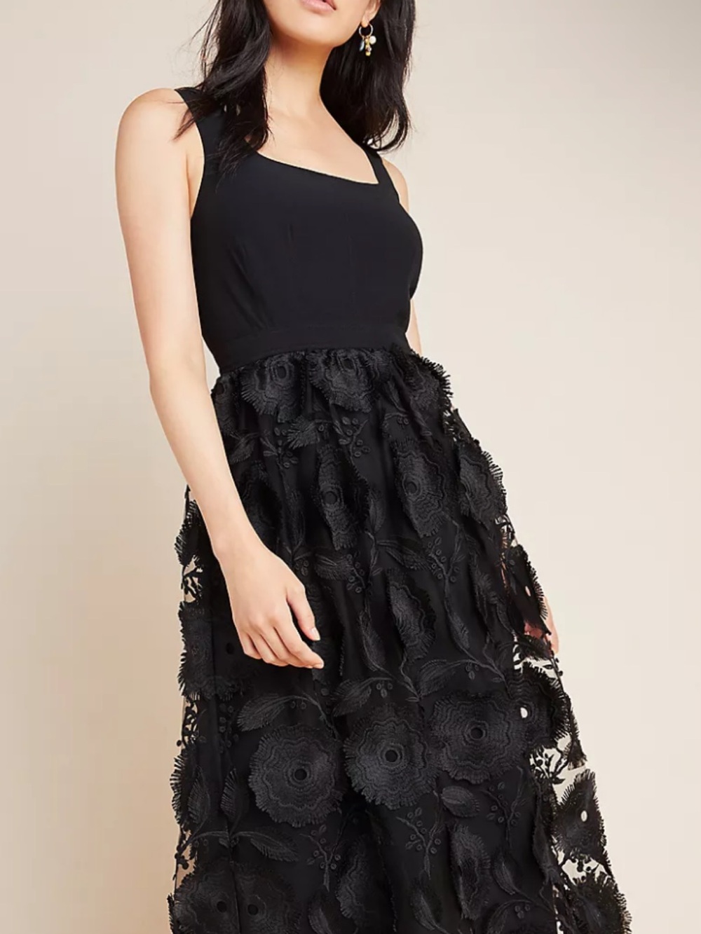 Anthropologie midi dress